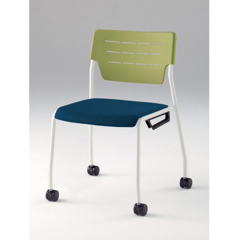 KLC958PVSW9Q6B2 エレックSCチェア 5号 背パッドなし ウレタンキャスタータイプ PV張地<配送時組立サービス付> 1台 イトーキ 【通販モノタロウ】