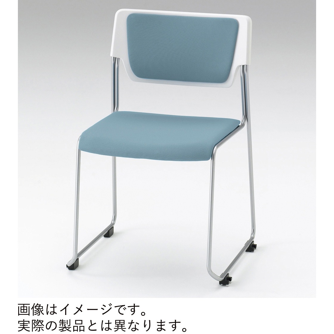 KLC-620PVT1T1B2 エレックチェア 背パッド付 PV張地<配送時組立サービス付> イトーキ ホワイト 質量4.2kg 高さ745mm幅510mm奥行490mm  KLC-620PVT1T1B2