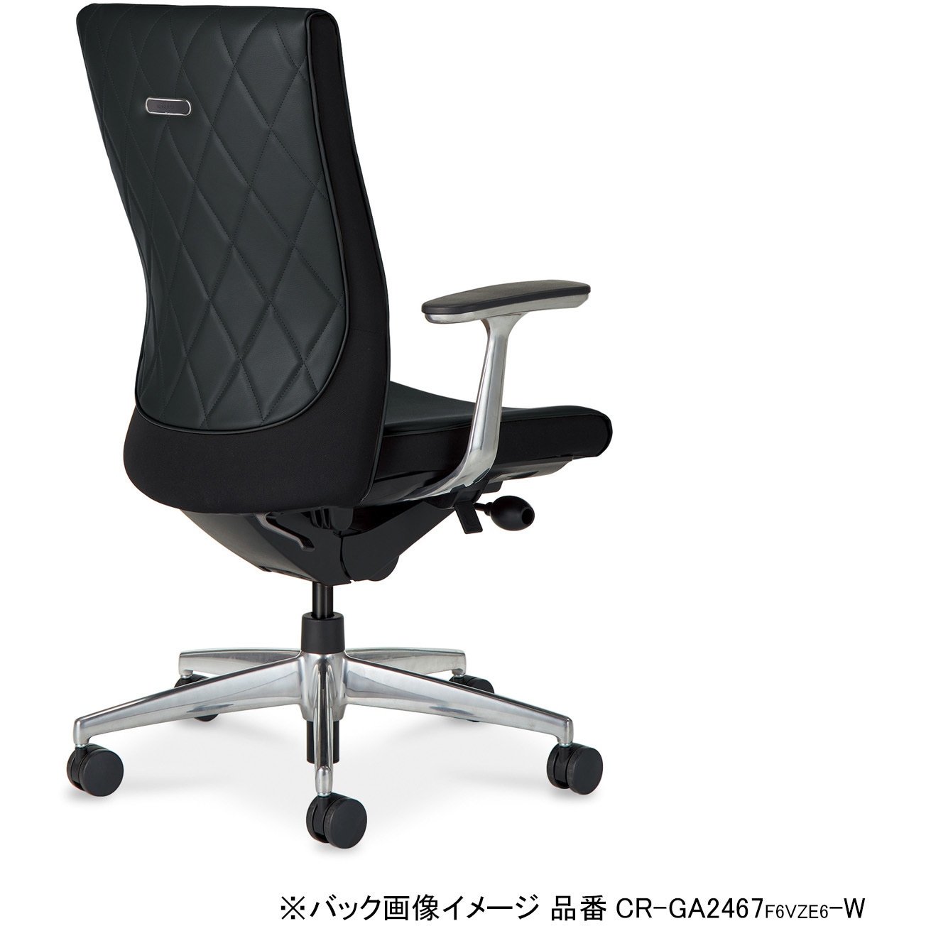 オフィスチェアー CR-GA2422F6VZE6-W オフィスチェアープント ハイバック エコPVCレザー