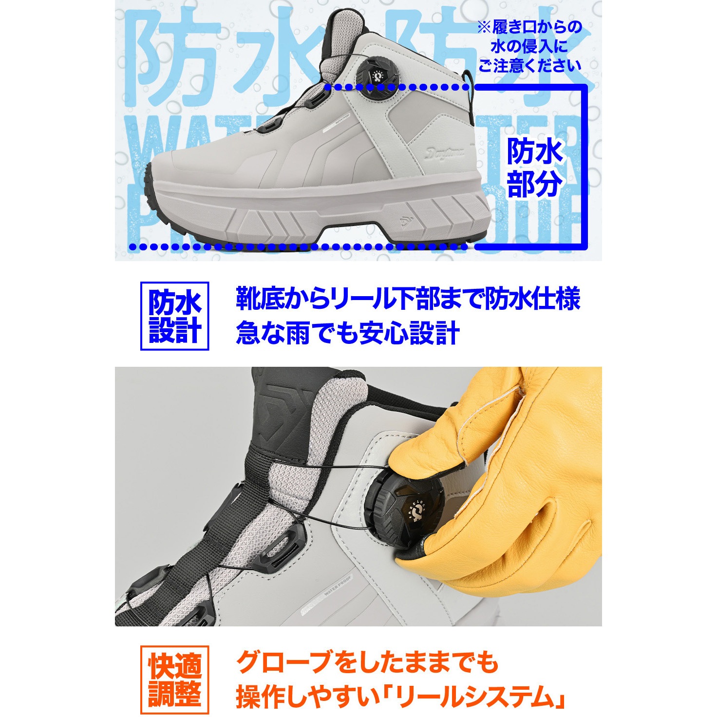 66597 DS-505 T-WPシューズ DAYTONA(デイトナ) サイズ26.5cm 【通販