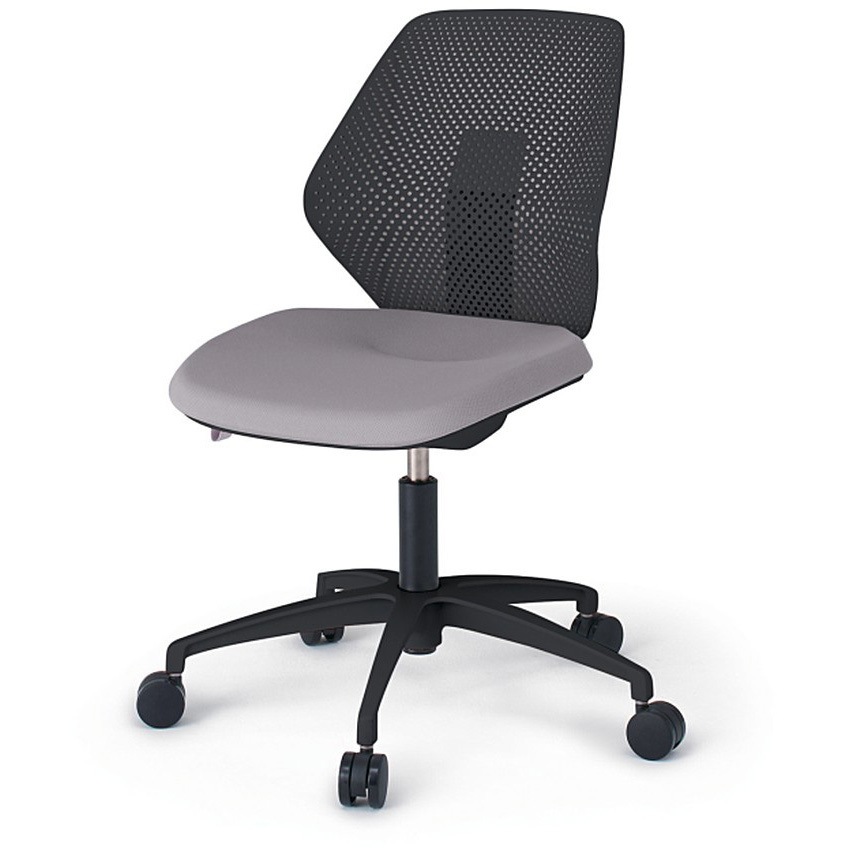 KG-960PV-TTW6 キュアチェア 樹脂メッシュバック 肘なし 5本脚アルミ塗装脚 PV張地 ナイロンキャスター<配送時組立サービス付> 1台 イトーキ 【通販モノタロウ】 32,487円