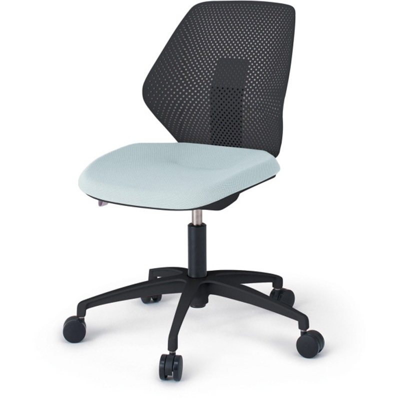 KG-960SCM-TTE6 キュアチェア 樹脂メッシュバック 肘なし 5本脚アルミ塗装脚 SC張地 ウレタンキャスター<配送時組立サービス付> 1台 イトーキ 【通販モノタロウ】