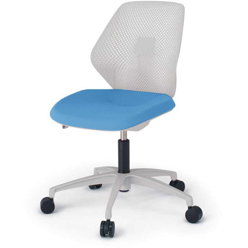 KG-960SC-NNS2 キュアチェア 樹脂メッシュバック 肘なし 5本脚アルミ塗装脚 SC張地 ナイロンキャスター<配送時組立サービス付> 1台 イトーキ 【通販モノタロウ】