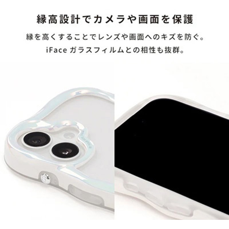 41-190238 [iPhone 17専用]iFace BeBling Wave MagSynq クリアケース