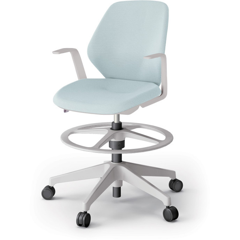 KG-925SCP-NNE6 キュアチェア ハイポジション クロスバック  肘付 樹脂脚 SC張地<配送時組立サービス付> イトーキ ホワイト ガス上下調節 高さ955mm幅680mm奥行615mm  KG-925SCP-NNE6 52,788円