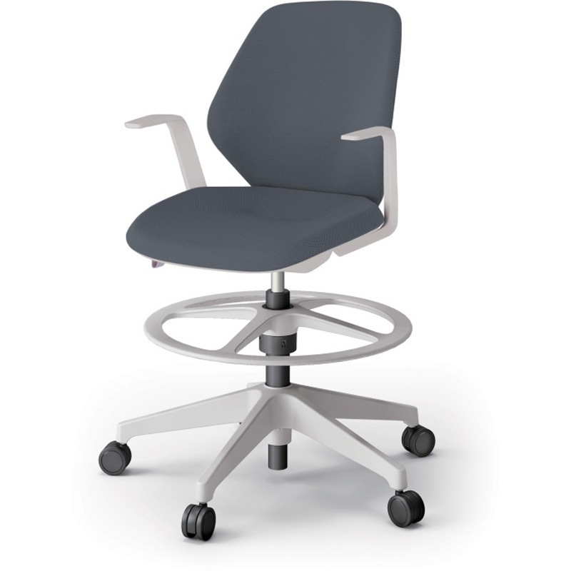 KG-925SCP-NNT3 キュアチェア ハイポジション クロスバック  肘付 樹脂脚 SC張地<配送時組立サービス付> イトーキ ホワイト ガス上下調節 高さ955mm幅680mm奥行615mm  KG-925SCP-NNT3 52,788円