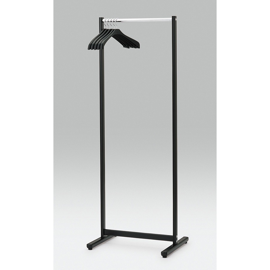 VWH-206AS-BK コートハンガー アルミフレーム<配送時組立サービス付> イトーキ 高さ1647mm幅600mm奥行500mm  VWH-206AS-BK