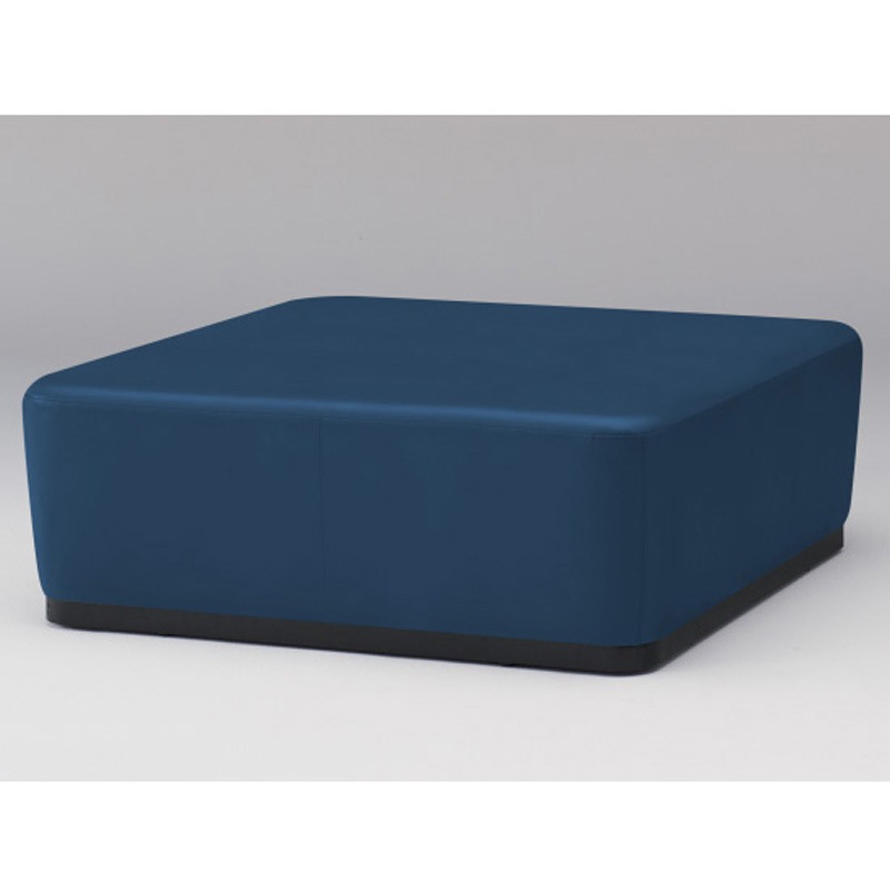 LRX-600D-B2 コボル 4人掛けスクエアタイプ<配送時組立サービス付> イトーキ ネイビーブルー色 高さ420mm幅1200mm奥行1200mm  LRX-600D-B2