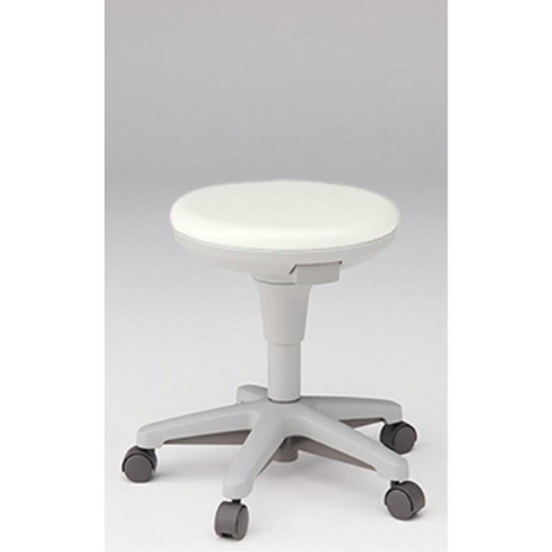 KSK-680DL-C8 サポートスツール2 キャスター脚 張地DL<配送時組立サービス付> イトーキ オフホワイトC色 高さ425mm幅510mm奥行500mm  KSK-680DL-C8