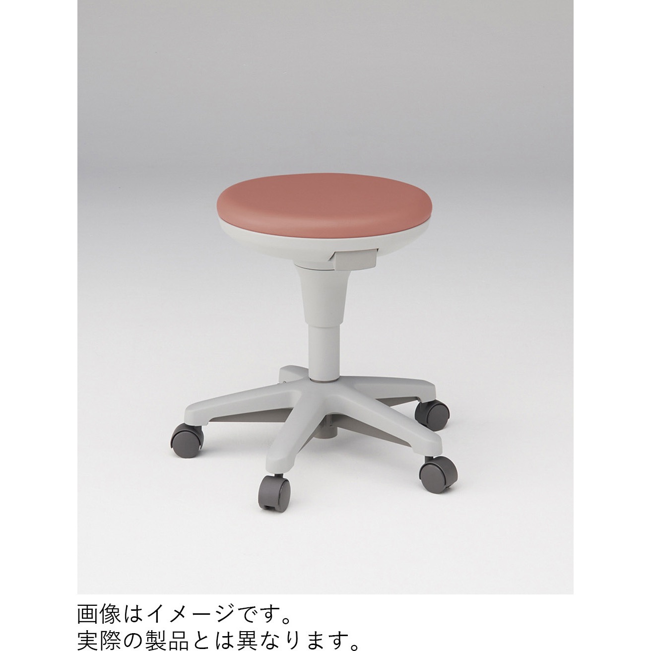 KSK-682PV-A3 サポートスツール2 グライド脚 張地PV<配送時組立サービス付> イトーキ ストロングブルー色 高さ425mm幅510mm奥行500mm  KSK-682PV-A3