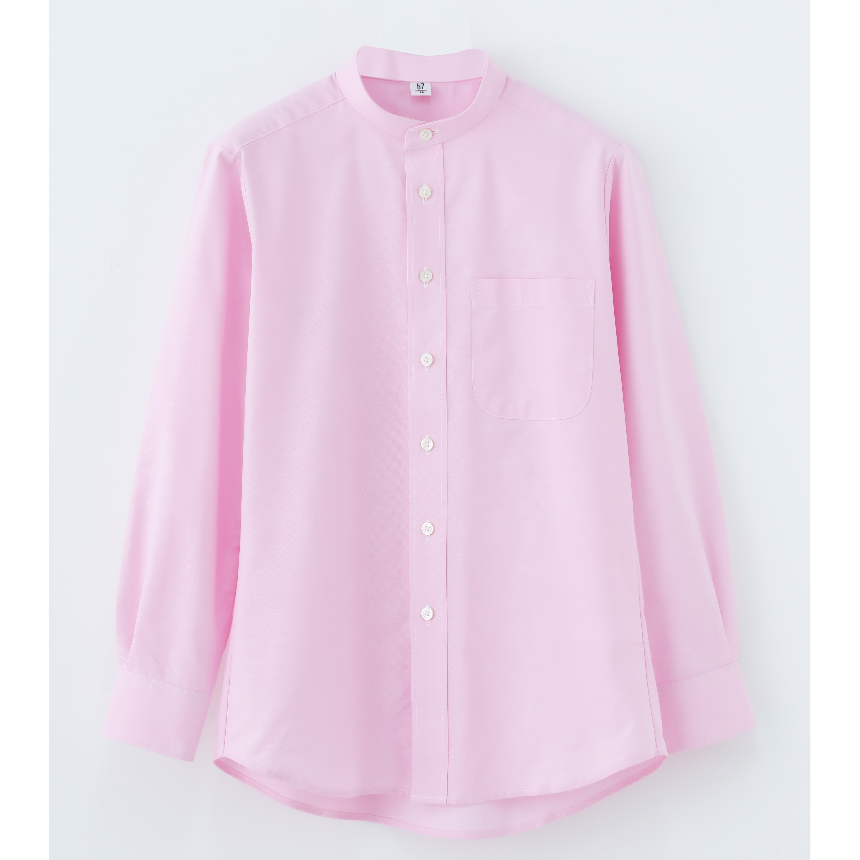 GH7021-2 男女兼用長袖スタンドカラーシャツ セブンユニフォーム