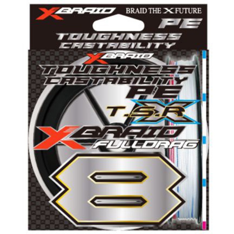 5号300m(717639) フルドラグ TSR X8 X-BRAID 号数5 長さ300m 【通販