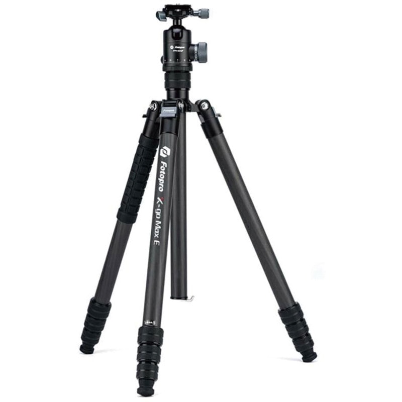 X-GO-MAX-E 中型三脚 FOTOPRO 4段 荷重12kg 質量1.5kg X-GO-MAX-E 