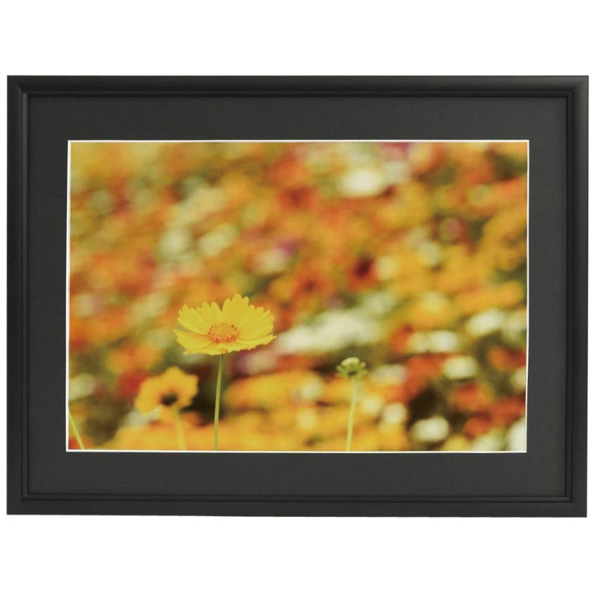 A33-H アルミ額縁 A33 フジカラー ブラック(つや消し)色 半切サイズ