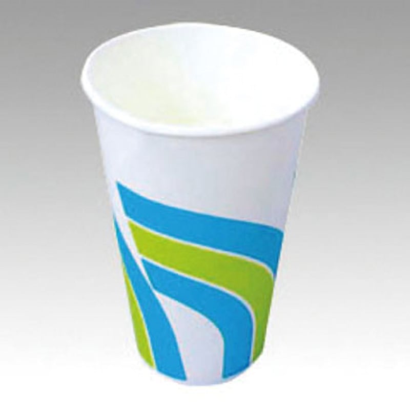 545P身 紙コップSCM レインボー 東罐興業 レイボンー柄 容量545mL 入数500 直径89mm底径60.6mm