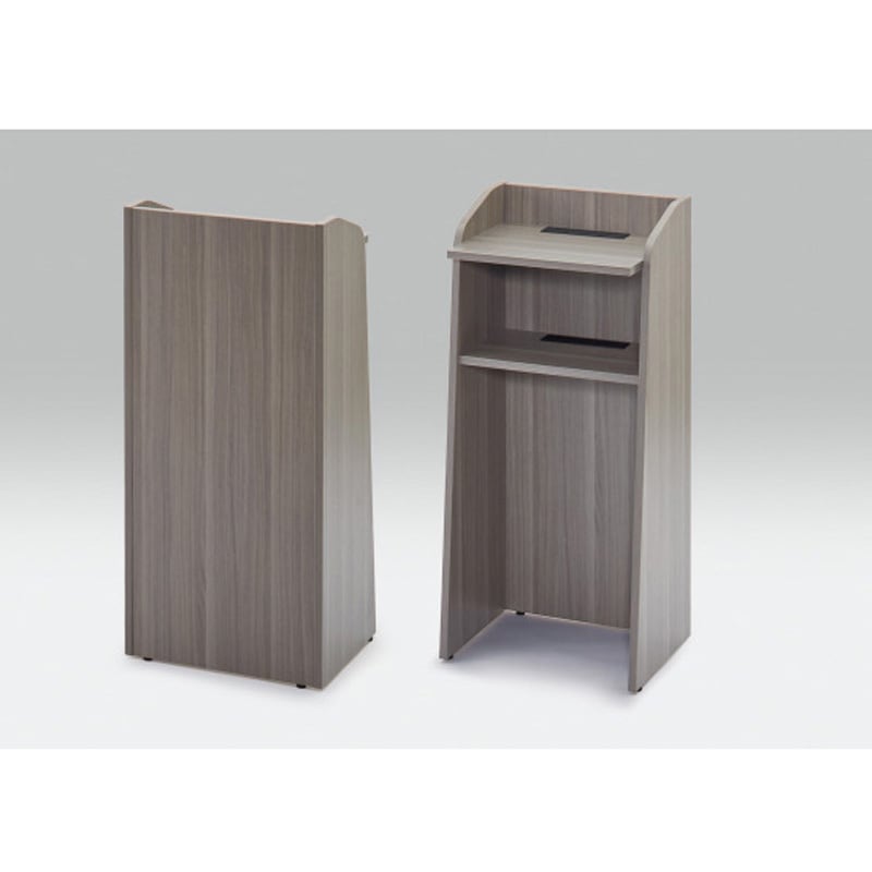 LCG-3051-81 司会者台 メラミンタイプ<配送時組立サービス付> イトーキ アッシュドオークD色 高さ1100mm幅500mm奥行400mm  LCG-3051-81