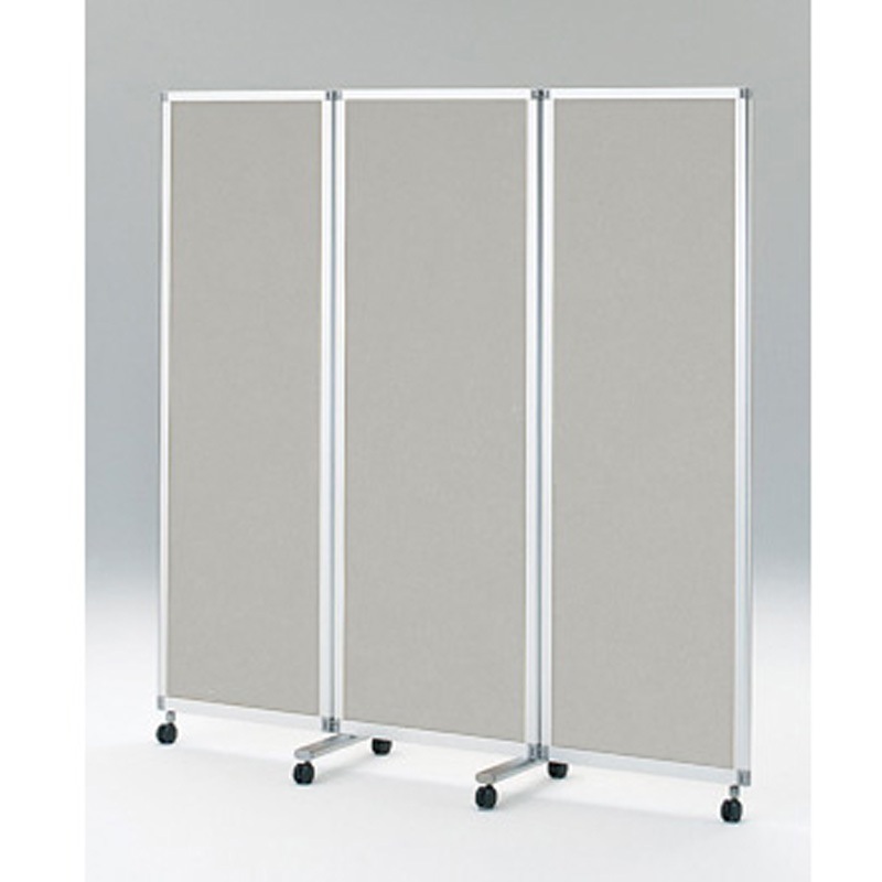 FSK-188AGC-Z5C6 スクリーンパネルKタイプ 3連クロスパネル キャスター付<配送時組立サービス付> イトーキ ホワイト 質量20.4kg 高さ1800mm  FSK-188AGC-Z5C6