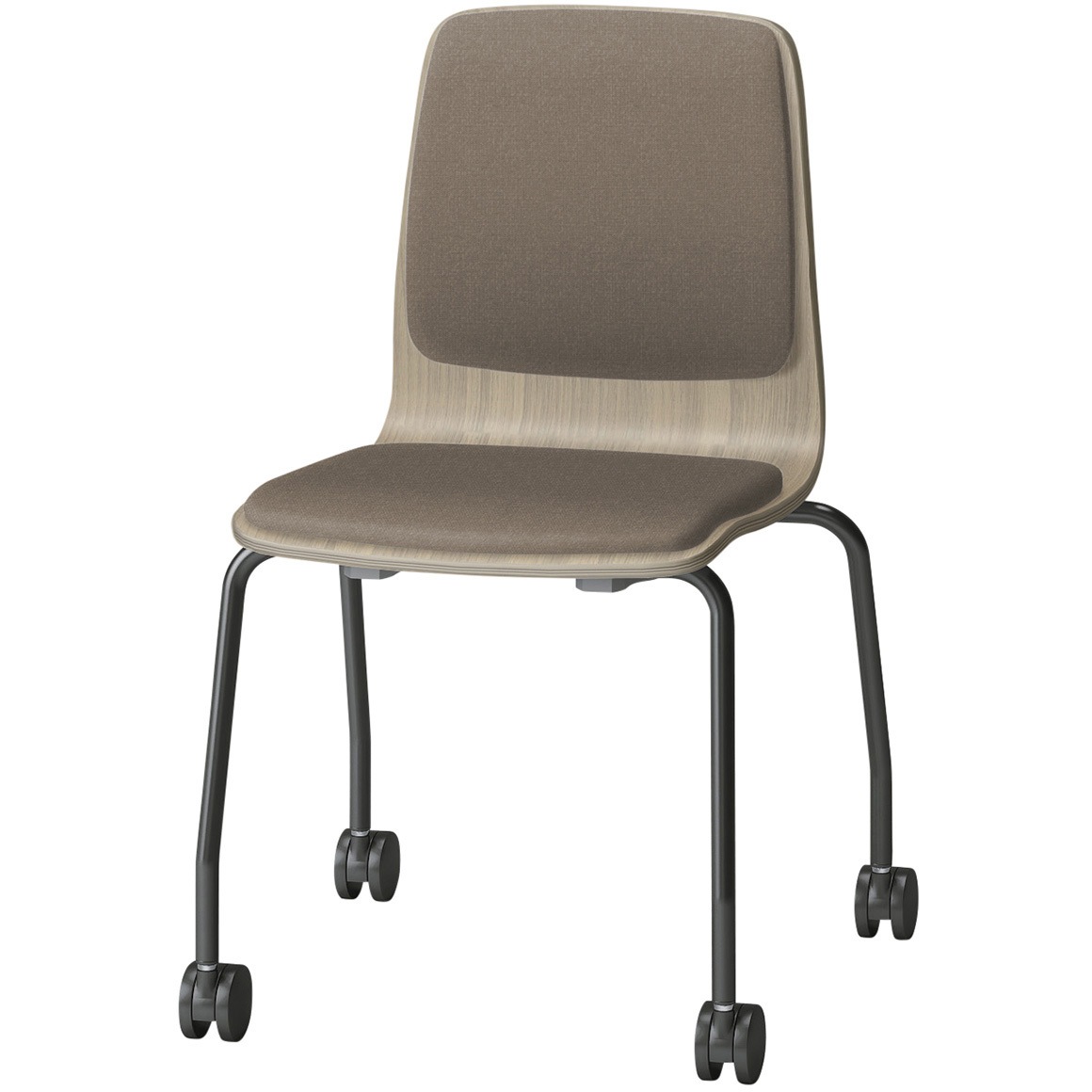 SLC-03P3T171K3 スコーレチェア キャスター脚 背座パッドタイプ 張地D<配送時組立サービス付> イトーキ ホワイト スタッキング3脚 材質スチール塗装仕上脚 高さ786mm幅514mm奥行476mm  SLC-03P3T171K3 29,237円