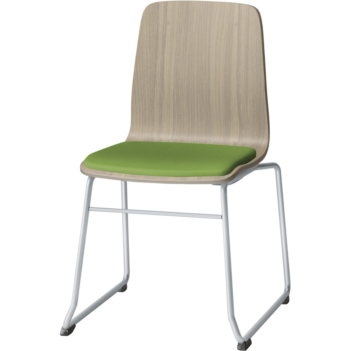 SLC-02S2Z571Q6 スコーレチェア ループ脚 座パッドタイプ 張地DL<配送時組立サービス付> イトーキ ホワイト スタッキング3脚 材質スチール塗装仕上脚 高さ787mm幅472mm奥行517mm  SLC-02S2Z571Q6 26,235円