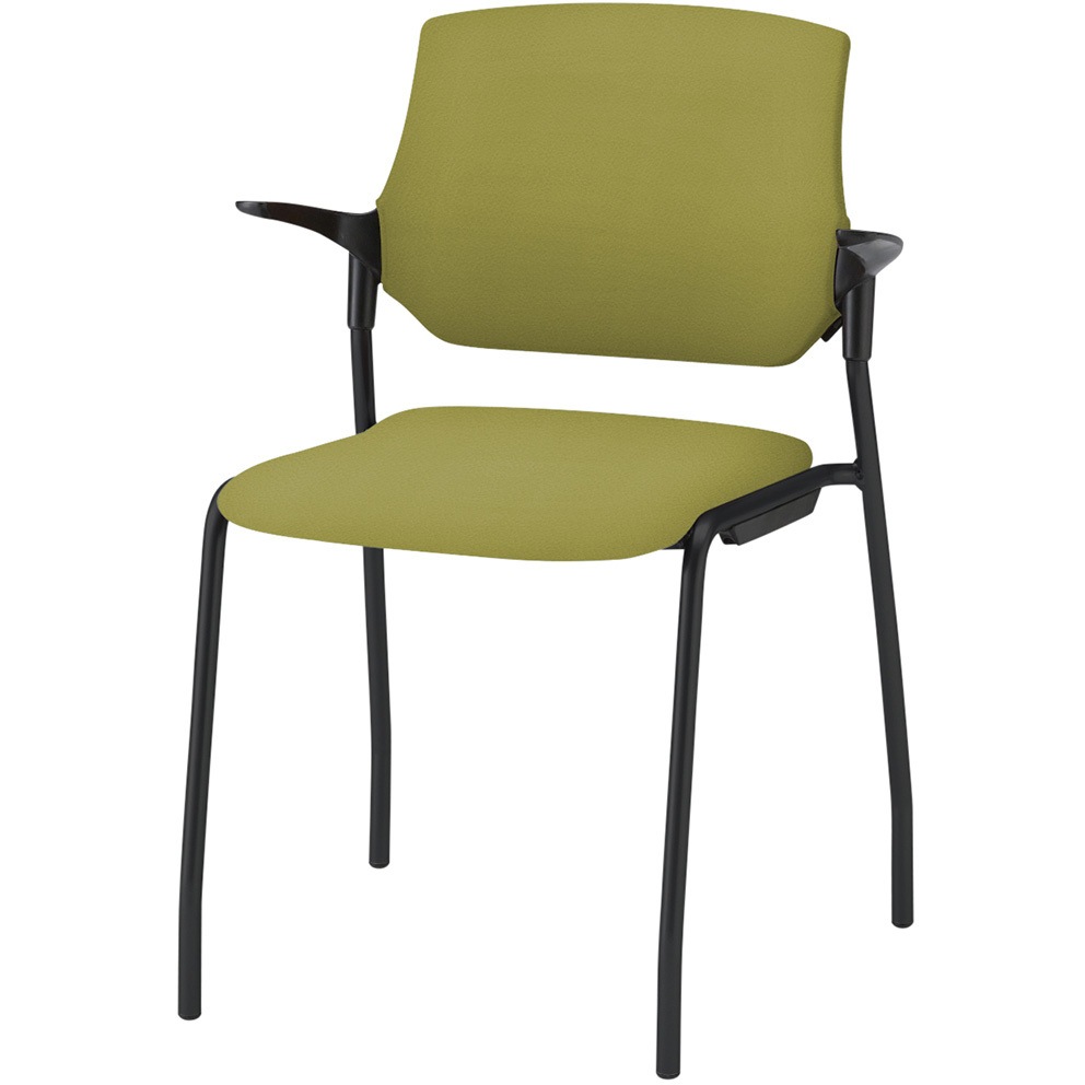 KLC-545DK-TTL6 ステンザチェア クロスバック<配送時組立サービス付> イトーキ ホワイト 質量5.1kg 高さ775mm幅585mm奥行545mm  KLC-545DK-TTL6