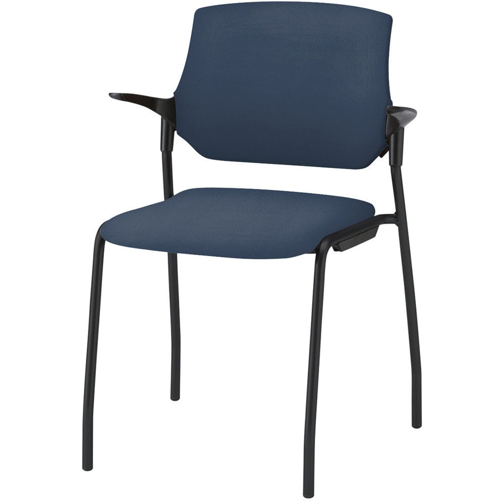 KLC-545DK-TTN2 ステンザチェア クロスバック<配送時組立サービス付> イトーキ ホワイト 質量5.1kg 高さ775mm幅585mm奥行545mm  KLC-545DK-TTN2 27,286円