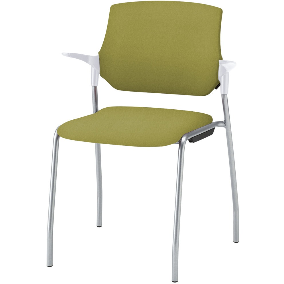 KLC-545DK-ZWL6 ステンザチェア クロスバック<配送時組立サービス付> イトーキ ホワイト 質量5.1kg 高さ775mm幅585mm奥行545mm  KLC-545DK-ZWL6 28,455円