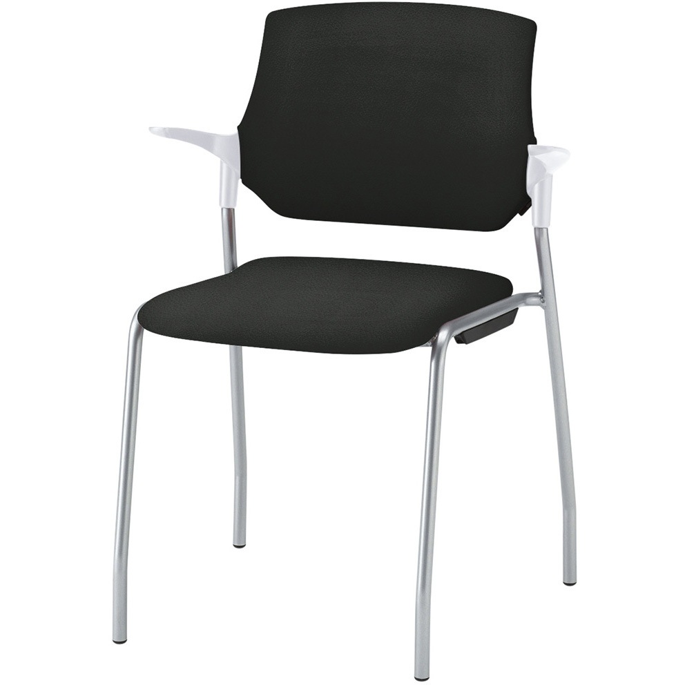 KLC-545DK-ZWT1 ステンザチェア クロスバック<配送時組立サービス付> イトーキ ホワイト 質量5.1kg 高さ775mm幅585mm奥行545mm  KLC-545DK-ZWT1 28,455円