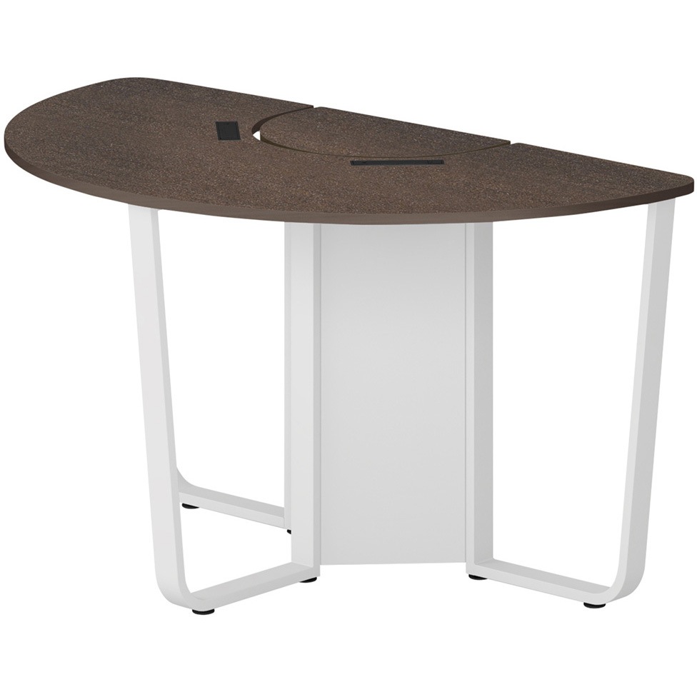 DPW-180HCS-W982 パノラ 4人用テーブル H1000 2トーンカラー<配送時組立サービス付> イトーキ メラミン化粧板 ブラックウォールナットD 幅1800mm  DPW-180HCS-W982