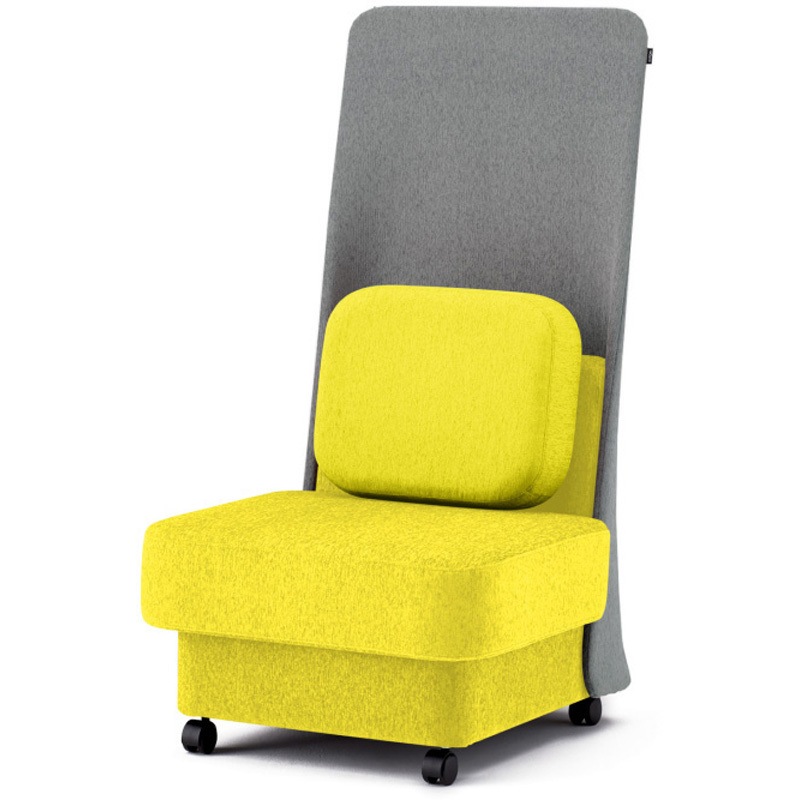 LMC-07HSC-U8U8 ピナモ 1シーターソファ アームレス ハイバック<配送時組立サービス付> イトーキ 高さ1330mm幅675mm奥行765mm  LMC-07HSC-U8U8