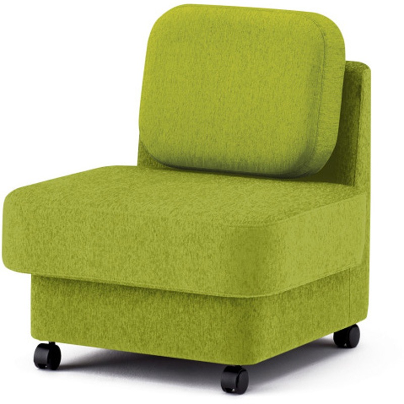 LMC-07LSC-Q6Q6 ピナモ 1シーターソファ アームレス ローバック<配送時組立サービス付> イトーキ 高さ810mm幅675mm奥行740mm  LMC-07LSC-Q6Q6 82,390円