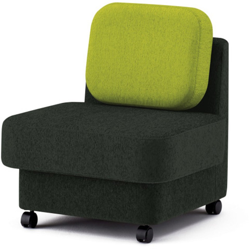 LMC-07LSC-W3Q6 ピナモ 1シーターソファ アームレス ローバック<配送時組立サービス付> イトーキ 高さ810mm幅675mm奥行740mm  LMC-07LSC-W3Q6