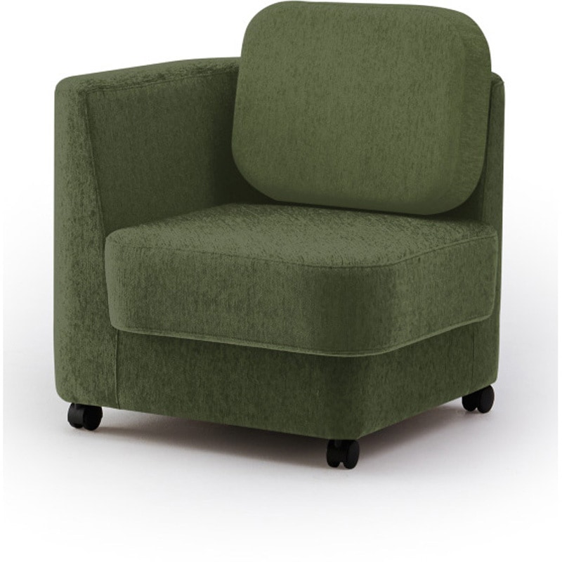 LMC-07LCC-Q2Q2 ピナモ 1シーターソファ ローバック<配送時組立サービス付> イトーキ 高さ810mm幅740mm奥行740mm  LMC-07LCC-Q2Q2