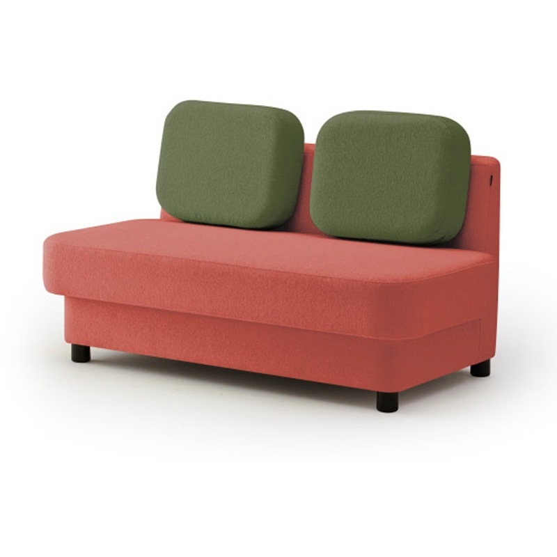 LMC-13LSC-D3Q3 ピナモ 2シーターソファ ローバック 固定脚<配送時組立サービス付> イトーキ 高さ810mm幅1350mm奥行740mm  LMC-13LSC-D3Q3