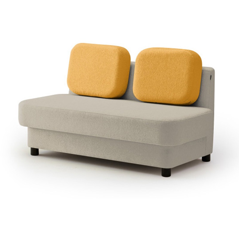 LMC-13LSC-F6Y5 ピナモ 2シーターソファ ローバック 固定脚<配送時組立サービス付> イトーキ 高さ810mm幅1350mm奥行740mm  LMC-13LSC-F6Y5