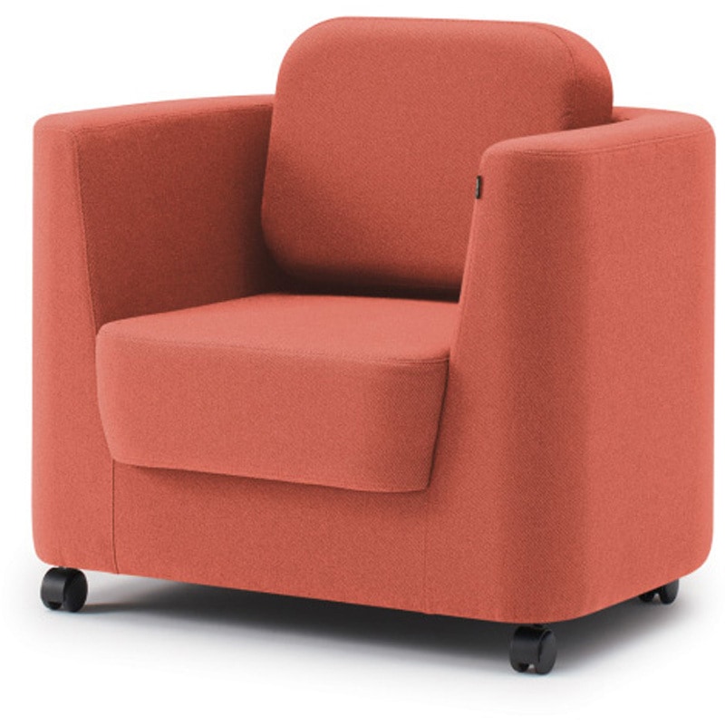 LMC-08LBCC-D3D3 ピナモ アームチェア ローバック キャスター脚<配送時組立サービス付> イトーキ 高さ810mm幅850mm奥行740mm  LMC-08LBCC-D3D3 109,890円