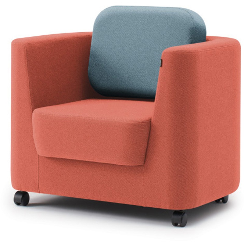 LMC-08LBCC-D3S5 ピナモ アームチェア ローバック キャスター脚<配送時組立サービス付> イトーキ 高さ810mm幅850mm奥行740mm  LMC-08LBCC-D3S5 109,890円