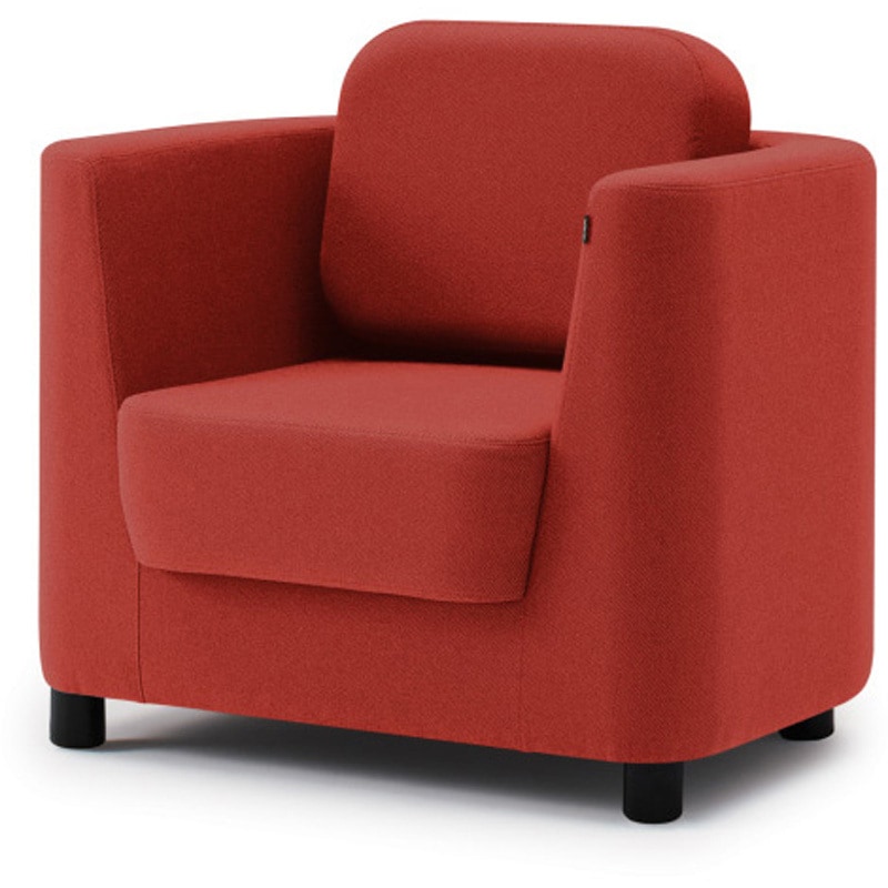 LMC-08LBCA-R3R3 ピナモ アームチェア ローバック 固定脚<配送時組立サービス付> イトーキ 高さ810mm幅850mm奥行740mm  LMC-08LBCA-R3R3