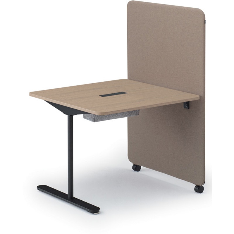 LMC-09HTT-Y371 ピナモ テーブルパネル付 W935<配送時組立サービス付> イトーキ メラミン化粧板 キャスターロック2個仕様 高さ1330mm奥行900mm  LMC-09HTT-Y371 104,390円