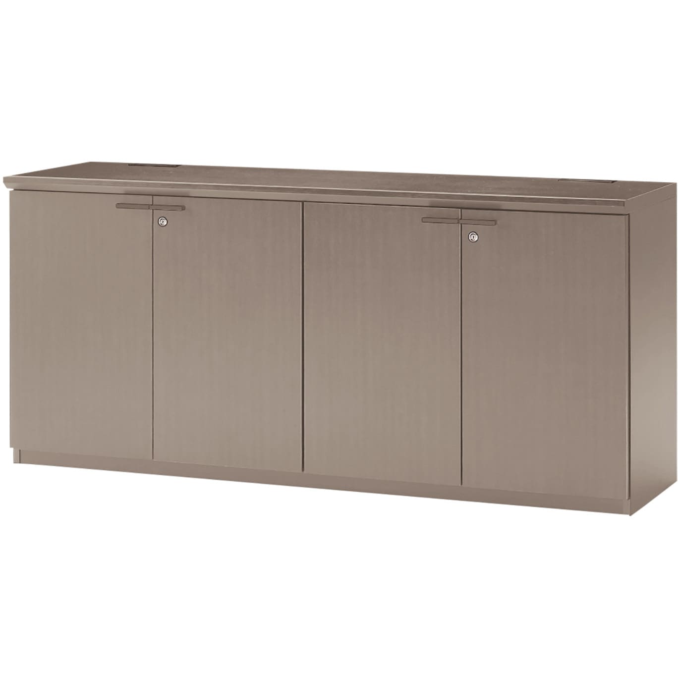 PLA-187HL-77 プレジール サイドボード<配送時組立サービス付> イトーキ 高さ765mm幅1802mm奥行450mm  PLA-187HL-77