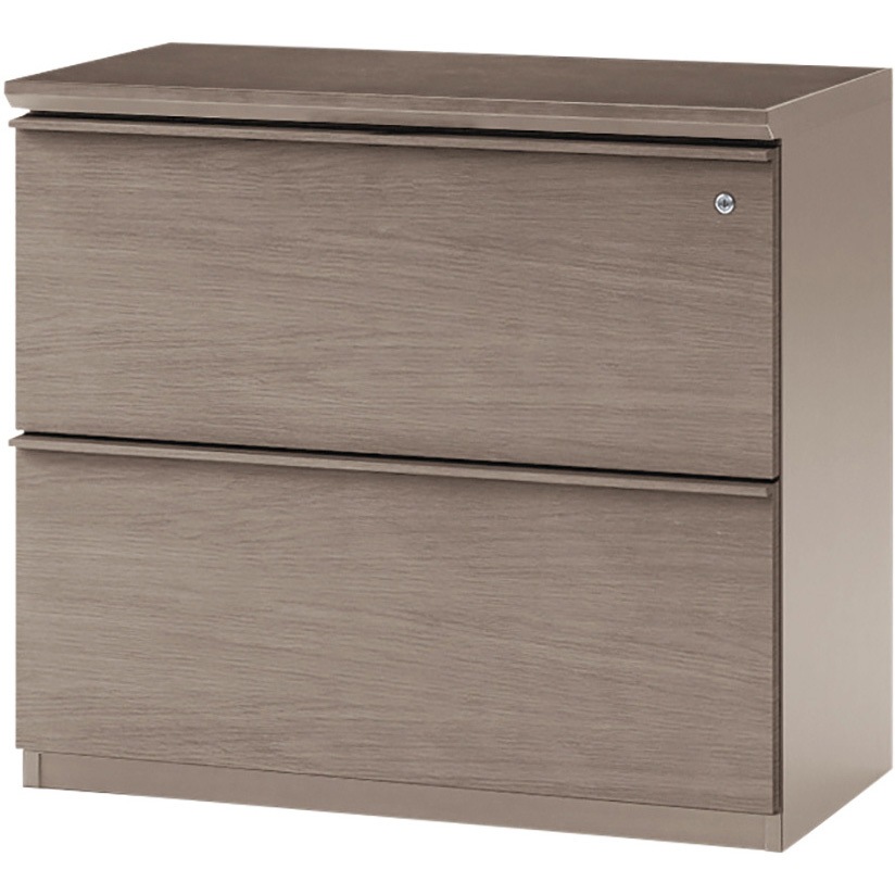 PLA-079HA-77 プレジール ローキャビネット ラテラル<配送時組立サービス付> イトーキ カギ(オールロック)付 グレージュ色 幅902mm奥行450mm高さ765mm  PLA-079HA-77