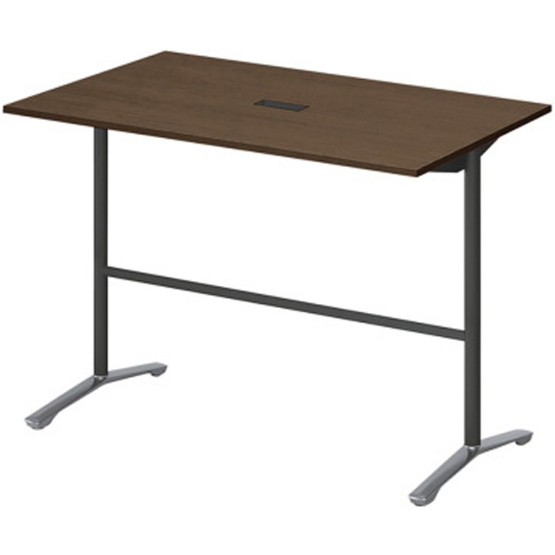 DDJH-159HHPA1PY ホバーテーブル ハイタイプ T脚角型 アルミミラー脚 配線対応キャップ 1500×900<配送時組立サービス付> 1台 イトーキ 【通販モノタロウ】 76,890円