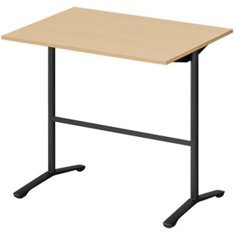 DDJH-129HNTA1TX ホバーテーブル ハイタイプ T脚角型 塗装脚 配線なし 1200×900<配送時組立サービス付> イトーキ ホワイト 高さ1000mm  DDJH-129HNTA1TX