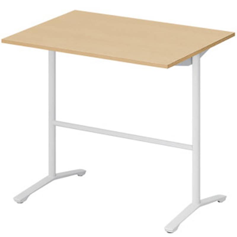 DDJH-129HNTA1WX ホバーテーブル ハイタイプ T脚角型 塗装脚 配線なし 1200×900<配送時組立サービス付> イトーキ ホワイト 高さ1000mm  DDJH-129HNTA1WX