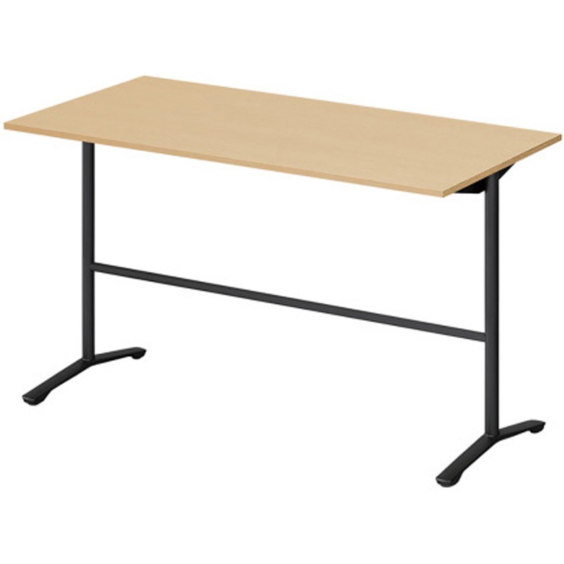 DDJH-189HNTA1TX ホバーテーブル ハイタイプ T脚角型 塗装脚 配線なし 1800×900<配送時組立サービス付> イトーキ ホワイト 高さ1000mm  DDJH-189HNTA1TX