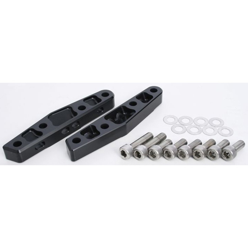1470076B キャリパーサポート [BLK] (BREMBO 40mm&320mm) HYPERPRO(ハイパープロ) 主な適合車種AH1フォーク用 XJR1300 01-10/ZEPHYR1100   1470076B