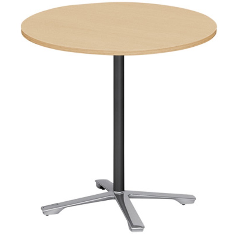 DDJL-077CNPC1PX ホバーテーブル 昇降タイプ 十字脚 円型 アルミミラー脚 キャスター付 Φ750<配送時組立サービス付> 1台 イトーキ 【通販モノタロウ】 65,890円