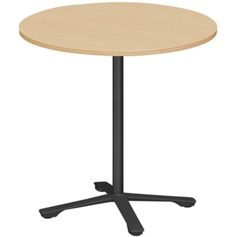 DDJL-077CNTA1TX ホバーテーブル 昇降タイプ 十字脚 円型 塗装脚 Φ750<配送時組立サービス付> イトーキ ホワイト 高さ720mm  DDJL-077CNTA1TX