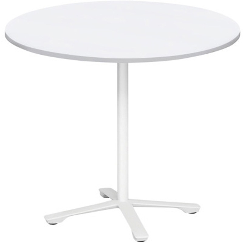 DDJL-099CNTA1WL ホバーテーブル 昇降タイプ 十字脚 円型 塗装脚 Φ900<配送時組立サービス付> イトーキ ホワイト 高さ720mm  DDJL-099CNTA1WL