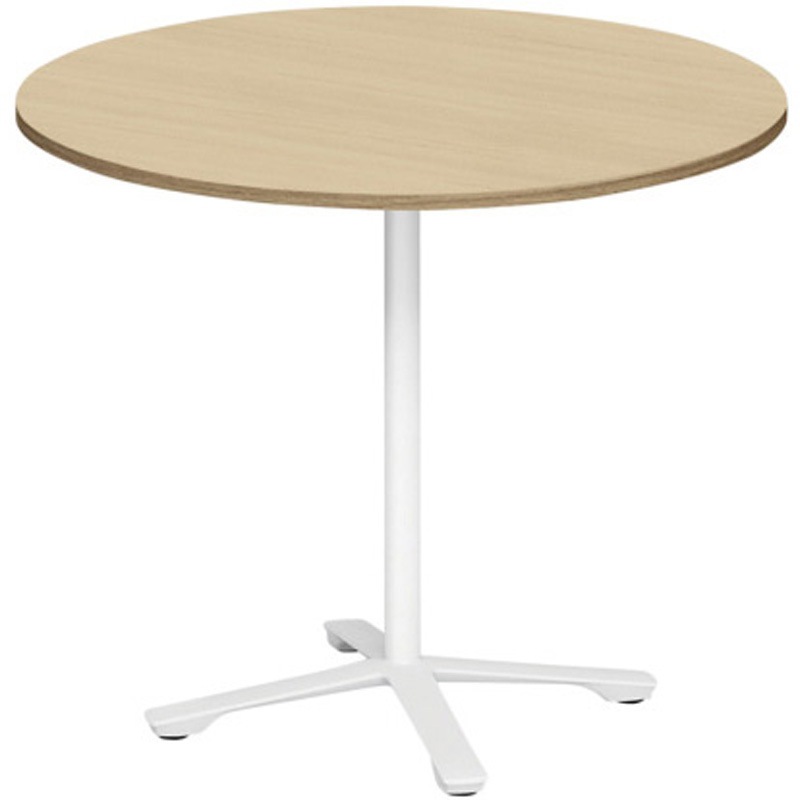 DDJL-099CNTA1WX ホバーテーブル 昇降タイプ 十字脚 円型 塗装脚 Φ900<配送時組立サービス付> イトーキ ホワイト 高さ720mm  DDJL-099CNTA1WX