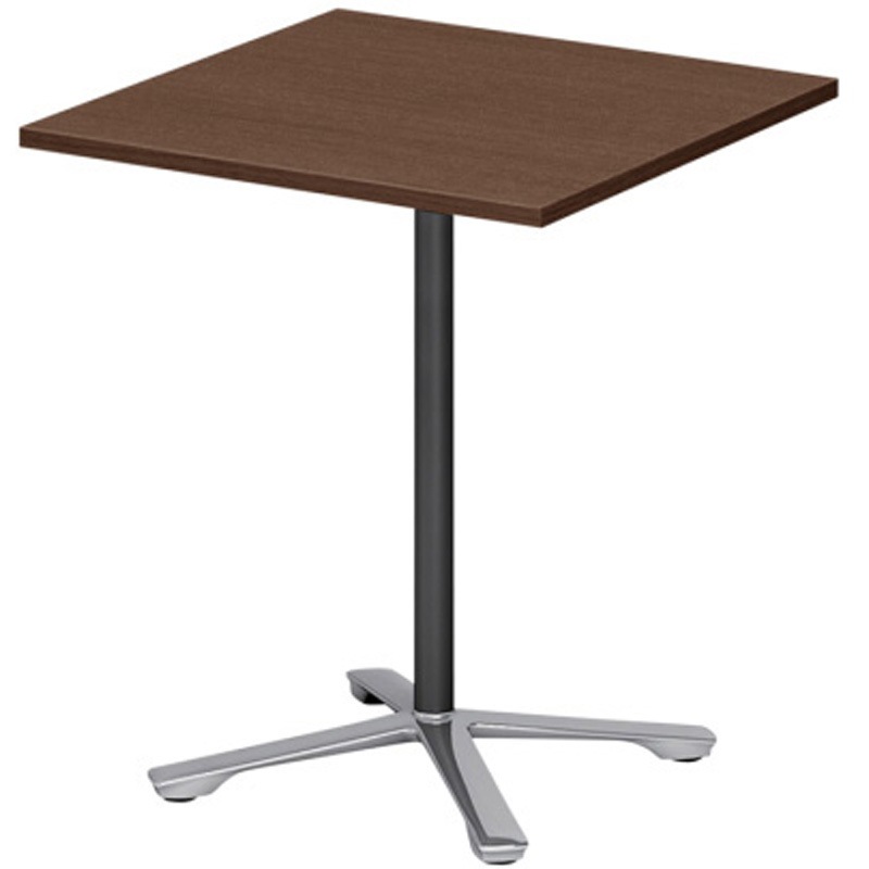 DDJL-077HNPA1PY ホバーテーブル 昇降タイプ 十字脚 正方形 アルミミラー脚 750×750<配送時組立サービス付> 1台 イトーキ 【通販モノタロウ】